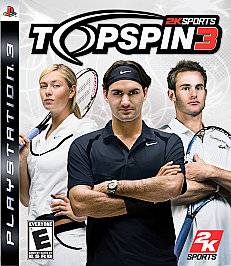 Top Spin 3 Sony Playstation 3, 2008
