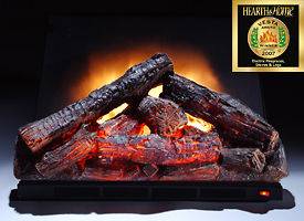   EL24R Revolution Electric 24 Fireplace Log Set New Heater Hearth