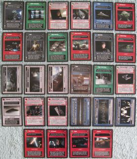 Star Wars CCG Dagobah Limited Rare Cards Part 1/3 (A F)