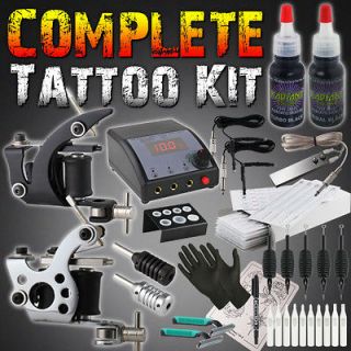 Newly listed Complete Tattoo Kit Dual Machine Power Supply 2 Gun 