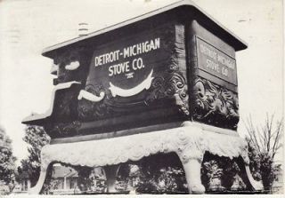 ADVERTISING Detroit, MI STOVE CO    LARGEST STOVE in WORLD
