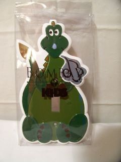 NEW Bombay Kids Green Dragon Light Switch Cover