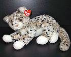   Classic Thomas 2001 Spotted Cat Snow Leopard Plush Stuffed Animal Toy