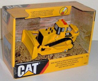 Tracked Bulldozer Caterpillar Cat Mini Mover Electronic Lights Sounds 