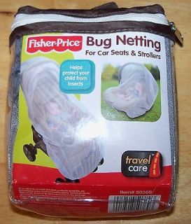 Fisher Price Stroller & Car Seat Insect Bug Netting   Protect Baby 
