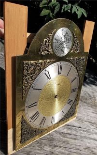   Emperor Grandfather Clock Tempus Fugit Clock Face Movement Parts
