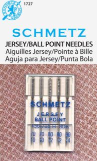   Ballpoint/Jersey Needles sz70/80/90 for Knit Fabrics Sewing Machine