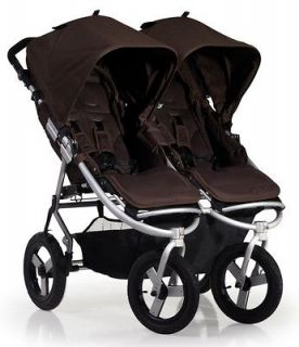 Bumbleride Indie Twin WALNUT Natural Double Stroller