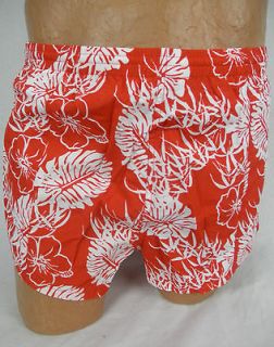 Undergear Tactics Windsurfer Trunk Red Print Medium #1818IM MF88