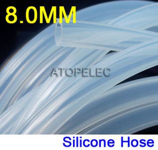 12ft Silicone Tube Hose Inner_8mm Outer_10mm Clear Food Grade