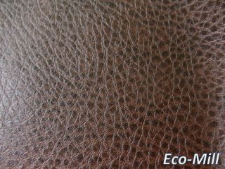   Brown Upholstery Fabric Soft Fake Leather Furniture Fabric 54Wide