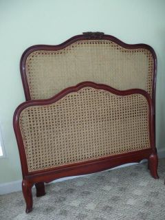   Castle French Louis XV Head & Footboard Bed from 1st Class Suite