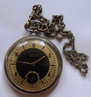JEANDUPEUX NIELLO Swiss FULL HUNTER ANCRE Pocket Watch c.1880 