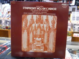 SAINT SAENS SYMPHONY NO.3 IN C MINOR FOR ORGAN AND ORCHESTRA LP VG++ 
