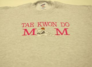Sweatshirt Tae Kwon Do Mom Personalized Custom Embroidered 