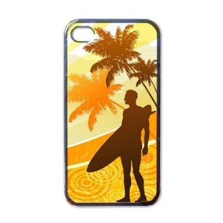 NEW iPhone 4 Hard Case Cover Beach Surfer Surf Sea