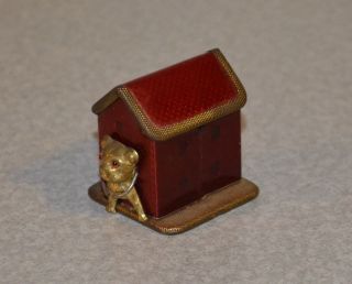 Old Germany Dog House Novelty Sewing Tape Measure