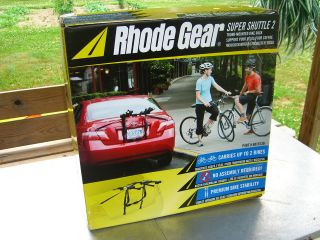 Rhode Gear Super Shuttle 2 Trunk Mount Bike Bicycle Rack