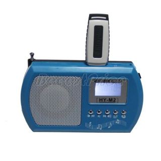   USB Music Player Portable FM Radio Speaker Stereo with SD/TF Card Slot