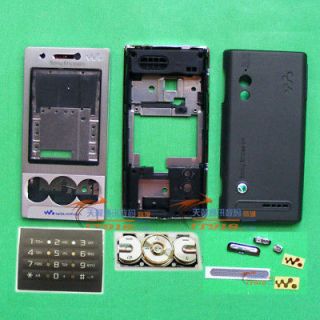 Silve Housing Case 4 Sony Ericsson W705 W705i+Keypad+T​6