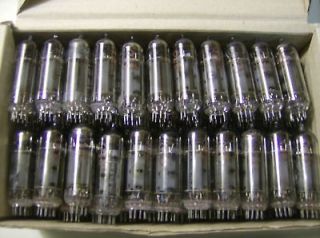 boxed EL84 / 6BQ5 vacuum tubes test 90% of NOS NIB