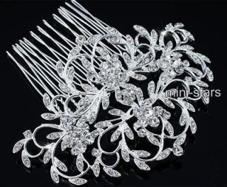   Wedding Art Deco Vintage Style High Quality Flower Hair Comb AT1661