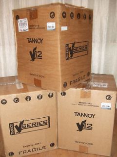 TANNOY V12 HIGH PERFORMANCE 12in TWO WAY SPEAKER 800w p