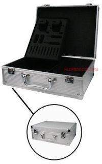   Aluminum Carry Case Traveling Box Set For Tattoo Machine Power Supply