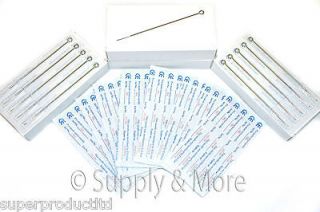 100 Tattoo Needles 9m2 Double Stack Magnum shader Disposable sterile 