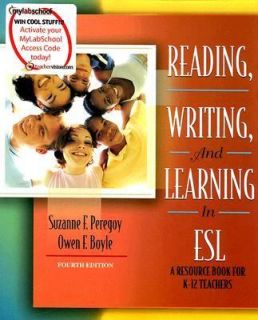 , Writing, and Learning in ESL A Resource Book for K 12 Teachers 