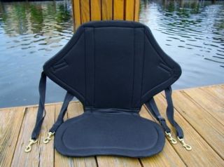 Kayak Backrest,Comf​y Seat. High Back, Padded, Stowage pocket