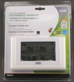 touch screen thermostat in Programmable