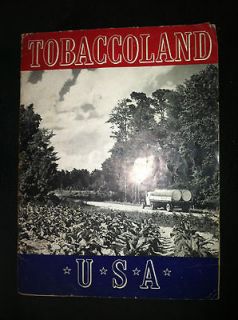 RARE 1940 Tobaccoland USA Tobacco Promo Magazine Liggett & Myers 