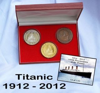 titanic gold coin