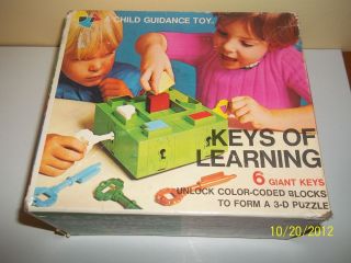 Vintage Child Guidance Keys of Learning No.100 Complete