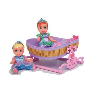   Princess Little Princess Twinsies Stroller set  Cinderella & Ariel