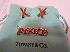 Tiffany & Co / Paloma Picasso 18K XO Pin & Earrings Min