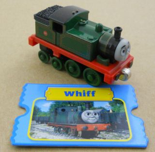 Diecast Take Along Thomas the Tank Engine ~ Whiff & Collector Card