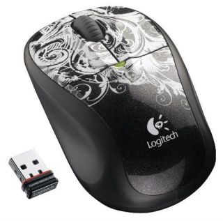 Logitech M305 NANO Cordless Notebook Wireless 2.0 Optical Mouse DARK 