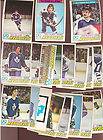 1977 / 78 OPC Team lot of 19 Toronto MAPLE LEAFS NM+ o pee chee 