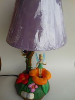 Disney TINKER BELL Fairy Lamp With Music Animated Brand NEW