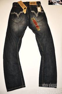 TOUGH JEANSMITH MODY MENS JEANS BNWT NEW W30 L34 AUTHENTIC TWISTED LEG