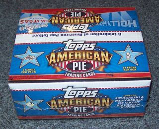 2011 TOPPS AMERICAN PIE TRADING CARD BOX 24 PACKS / SEALED POP 