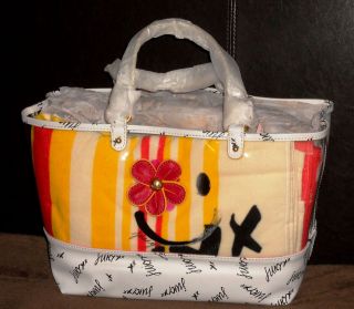 Juicy Couture Girls Beach Tote and Towel Set **She Brings the Sun**