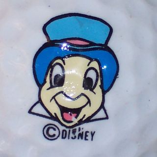 JIMNY CRICKET DISNEY LOGO GOLF BALL (blue hat) Walt Disney World