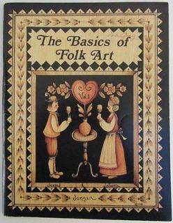   The Basics of Folk Art Decorative Tole Painting How to Paint Pattern