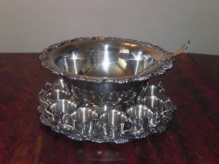 towle silver plated tray