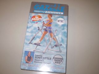Gazelle Freestyle Evolution Personal Trainer VHS   Plastic Wrapped