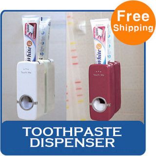 TM1000 Toothpaste Dispenser Toothbrush Holder Comfortable Bathroom 