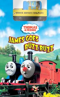 Thomas Friends   James Goes Buzz Buzz DVD, 2007, With Toy Train